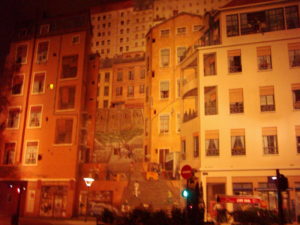 Croix-Rousse wall mural - 2003